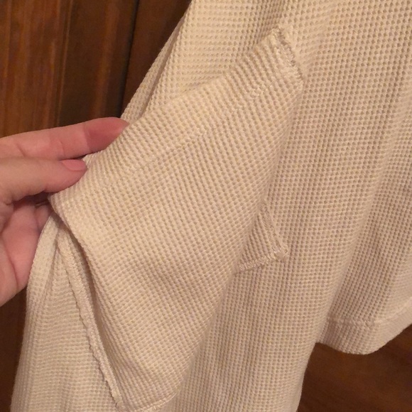 SALE!!! Splendid Waffle-knit Open Cardigan - Picture 9 of 9